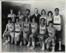 1977 Press Photo Wickliffe High Basketball Team players - cvb46830 picture