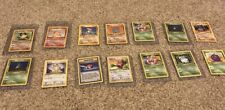 Lot Of 14 Pokémon 1st Edition Jungle Set Cards From Pedigreed Collection Mint picture