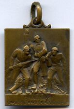 France WWI 1914-1915 Aux Heros des Armees de Champagne Patriotic Medal 30mm  picture
