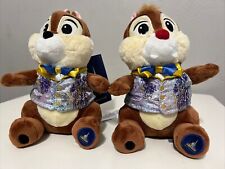 2021 Walt Disney World Parks 50th Anniversary Chip ‘n Dale Plush Toy Set NWT picture