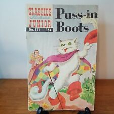 Classics Illustrated #511 Junior Puss In Boots August 1954 First Printing picture