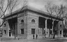 First Baptist Church 1911 Manhattan Kansas RPPC Photo Postcard 20-10030 picture