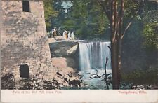 Falls at the Old Mill, Idora Park, Youngstown Ohio Unposted Postcard picture