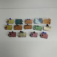 WDW Hidden Mickey Collection - Magic Kingdom Ticket 14 Pin Set Disney Pin 51160 picture