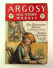 Argosy Part 3: Argosy All-Story Weekly Mar 10 1928 Vol. 193 #3 VG- 3.5 picture