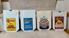 4 Vintage Voigt's Crescent Brand Corn Meal & Flour Bags NOS picture