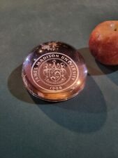 James Madison University paperweight picture