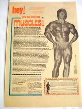 1974 Hercules II Bodybuilding Ad with Frank Zane picture
