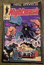 Nightmask #1 - original in low condition - comic book - 1986 - Marvel picture