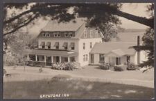 The Greystone Inn Lake Winnepesaukee NH RPPC postcard 1930s picture