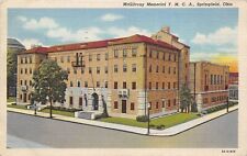 Springfield Ohio 1945 Postcard McGilvray Memorial YMCA  picture