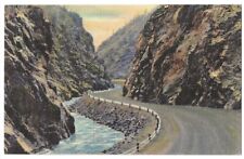 Estes, Rocky Mountain National Park, Colorado c1940's Thompson Canyon, River picture