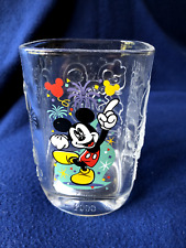 Vintage Walt Disney World 2000 Celebration McDonalds Square Drinking Glass picture