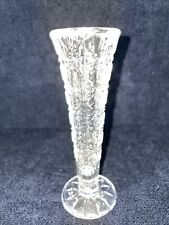 Antique Brilliant Period Cut Glass 6” Bud Vase picture