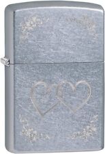 Zippo Heart to Heart Street Chrome 24016 picture