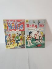Lot Of 2. Comics Mad About Millie #1 & Betty And Me #1  Archie & Marvel Comics  picture