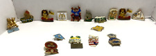 Lot of 16 Vintage Enameled Lions Clubs Pins Nice Variety picture