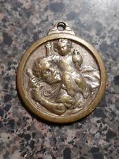 Vintage St Christopher Bonne St Anne De Beaupre Medal  picture