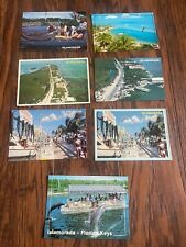 Islamorada FL Florida Keys Lot of 7 Postcards picture