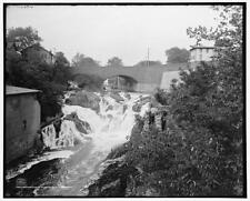 Photo:Wappinger Creek Falls below the bridge,Poughkeepsie,N.Y.,New York picture