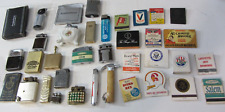 Huge Lot Vintage Lighters w/ Antique Matchbook Salem Sturgis Prometheus 30+ picture