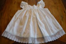 Vintage Toddler Dress,Bryan,Size T3,Lace Trim,White picture