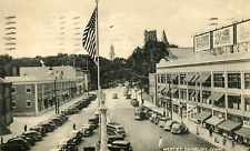 Postcard Early View of West Street in Danbury, CT.   K2 picture