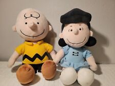 Peanuts Charlie Brown & Lucy plush toy dolls Kohls Cares 14