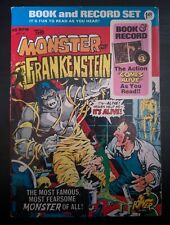 The Monster Of Frankenstein Comic Book & Record Set - NO VINYL INCLUDED picture
