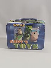 2010 Toy Story Metal Lunch 3d Front Buzz Rex Woody Hamm Fast  Shipping  picture