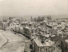 Bari with the Basilica of St Nicholas in the background, Apulia, I- Old Photo picture