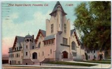 Postcard - First Baptist Church - Pasadena, California picture