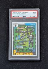 1991 Marvel Universe Impel Punisher's Arsenal PSA 9 picture