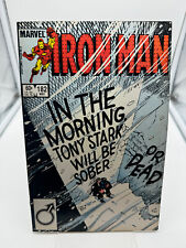 Iron Man #182 (1984) Deliverance Tony Stark Alcoholism Classic Cover picture