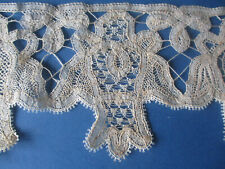 ANTIQUE  HAND MADE TAPE LACE NEEDLACE FILLINGS picture