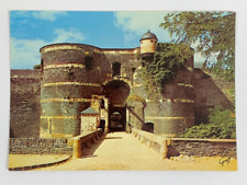 In Anjou Angers Maine-et-Loire Le Chateau North Gate Postcard France picture