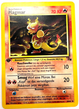 Pokemon Card TCG Magmar 39/62 1st Fossil No Holo Rare Vintage WOTC EX 1999 picture