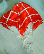 Chinese Military Retired Orange-red Guiding Chute Parachute Chute Parachute picture
