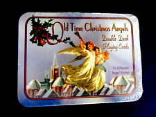 New Sealed 1996 U.S. Games Systems Christmas Angels Double Deck Playing Cards picture
