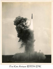 NASA / Air Force Photo - Minute Man Missile Launch 1961 Original Photo - Rare picture
