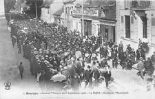 CPA 18 BOURGES MILITARY FESTIVAL 1908 LE PARADE HARMONIE MUNICIPALE picture