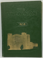 1930 Lincolnian  Annual Yearbook Lincoln High School Tacoma WA Pre-WWII picture