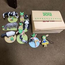 Yotsuba& Kaiyodo Capsule Q Figure Lot Calendar 2012 Keychain Mascot Animals picture
