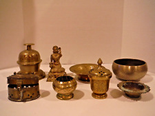 Very Old Incredible Brass Collectible Lot picture