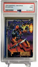 1993 Marvel Universe #28 Deadpool PSA 9 MINT picture