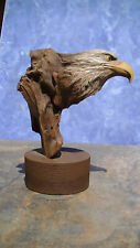 Rick Cain Wood Flight Eagle Sculpture - 583 of 2000 7