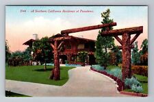 Pasadena CA-California, A Southern California, Vintage Postcard picture