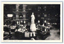 c1940's Big Monument View Parliament Library Ottawa Canada Vintage Postcard picture