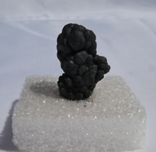 Romanechite Psilomelane, Duncan, Arizona – Specimen Sample in Labeled Box, Black picture