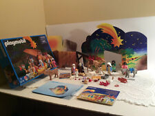 Playmobile Christmas Nativity Set In Box W/All Paper Work 99% Complete picture